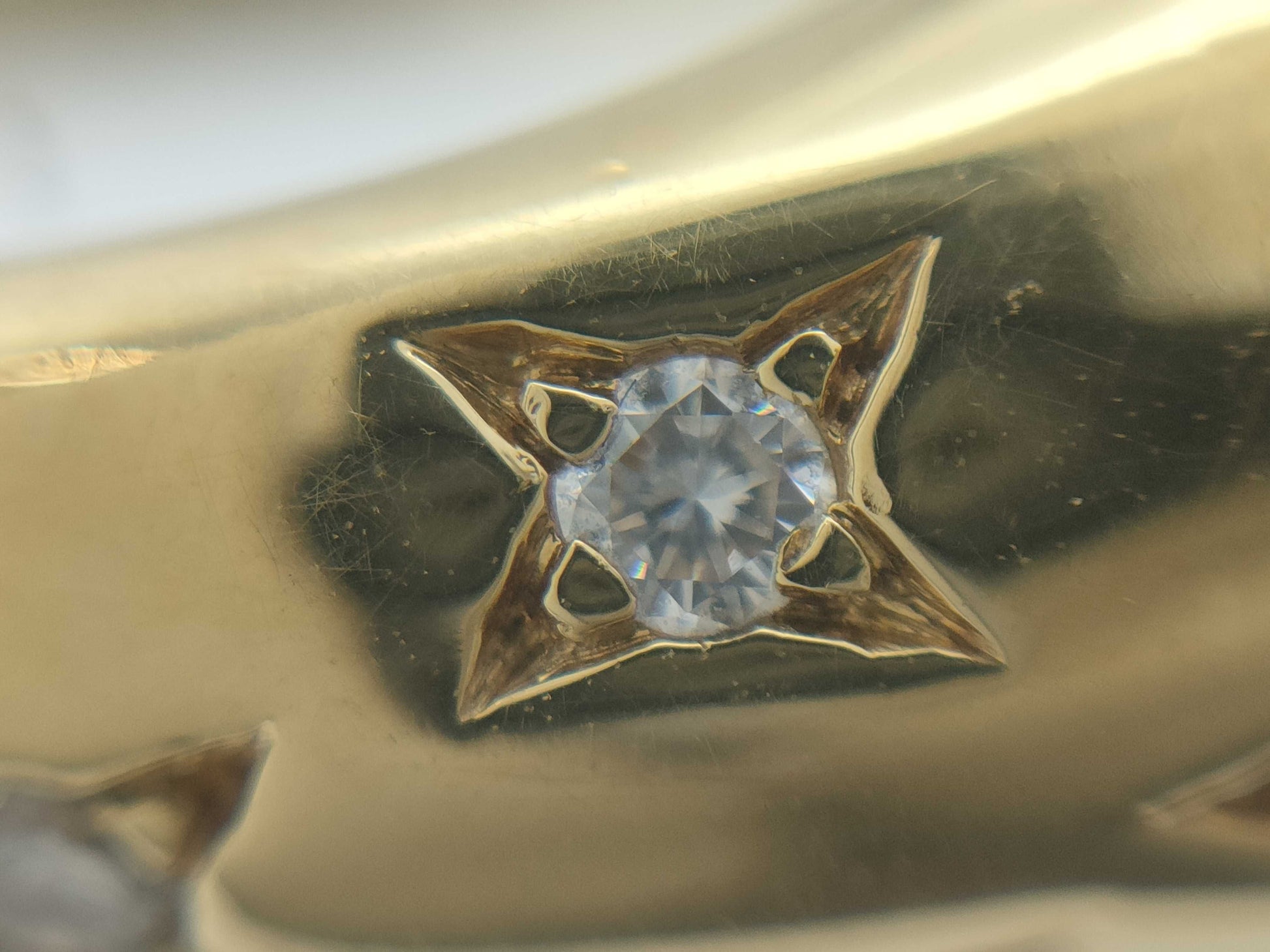 CHANEL Comet Pearl and Diamond Ring, Yellow Gold 750, 11.8g 