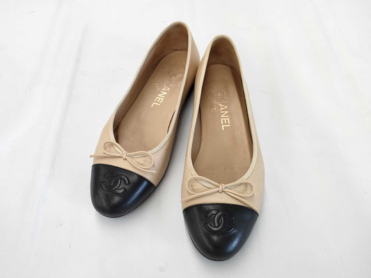 CHANEL Ballet Shoes Size 36 Pumps