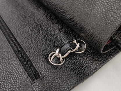 CHANEL Matelasse Double Flap Jumbo Shoulder Bag