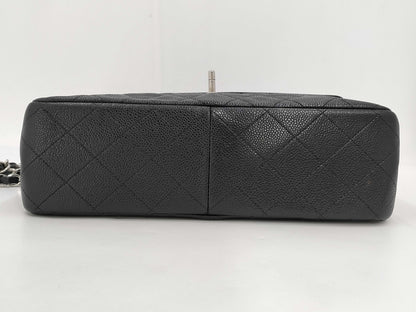 CHANEL Matelasse Double Flap Jumbo Shoulder Bag