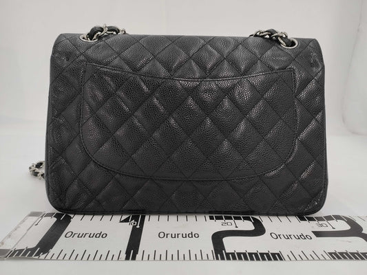 CHANEL Matelasse Double Flap Jumbo Shoulder Bag