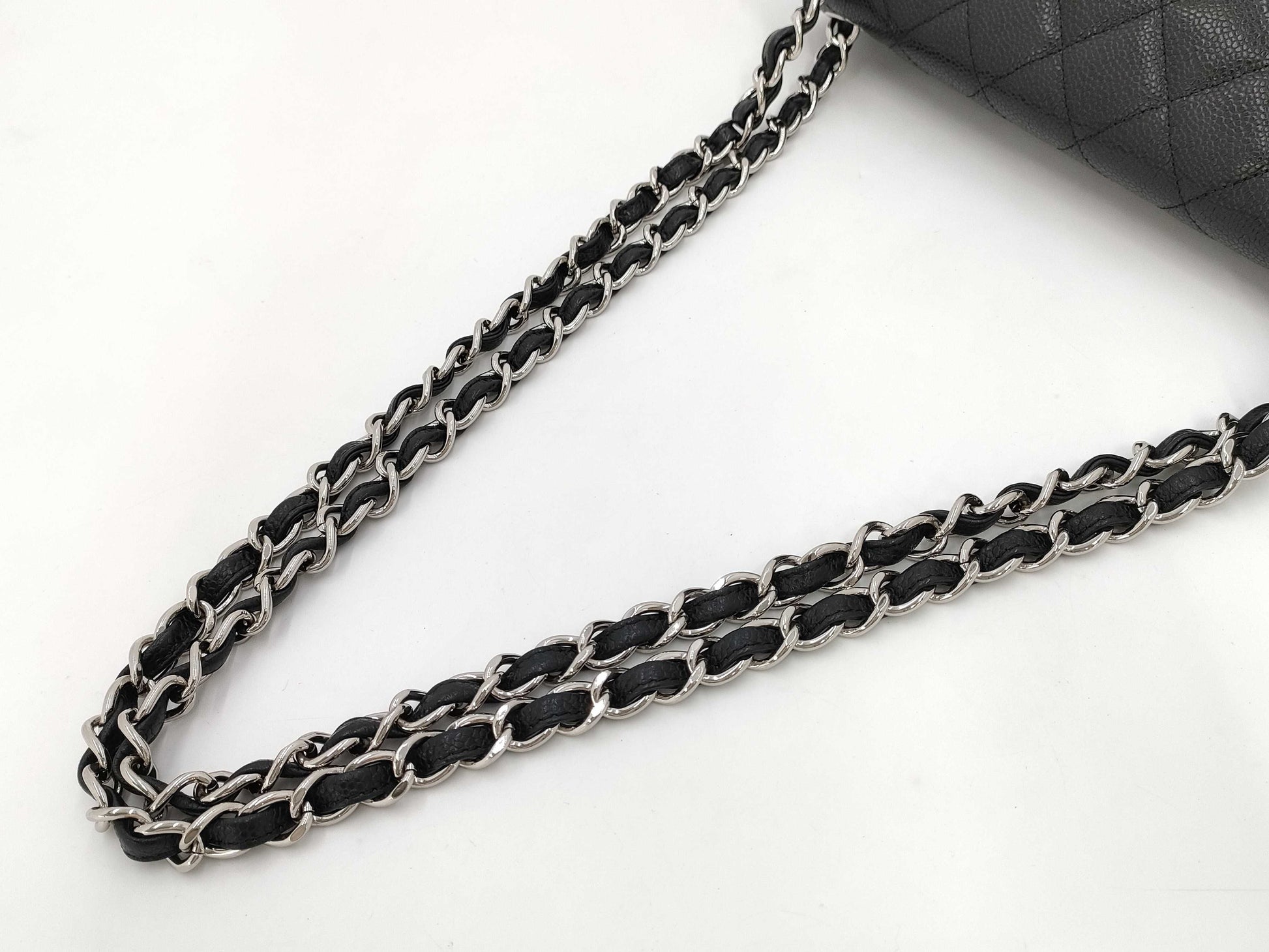 CHANEL Matelasse Double Flap Jumbo Shoulder Bag