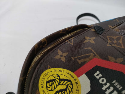 LOUIS VUITTON Monogram LV Palm Springs Mini World Tour Backpack