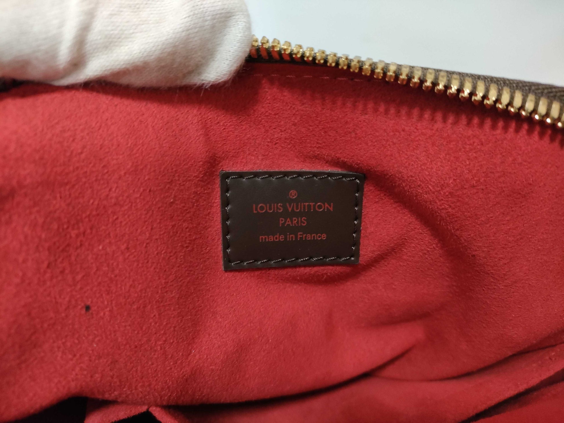 LOUIS VUITTON Damier LV Trevi PM Strap Handbag