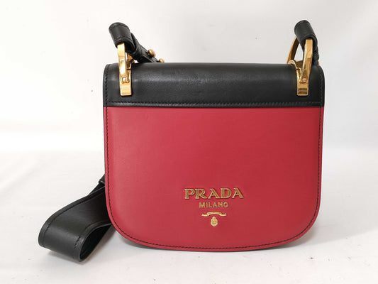 PRADA Prada Leather Shoulder Bag Shoulder Bag