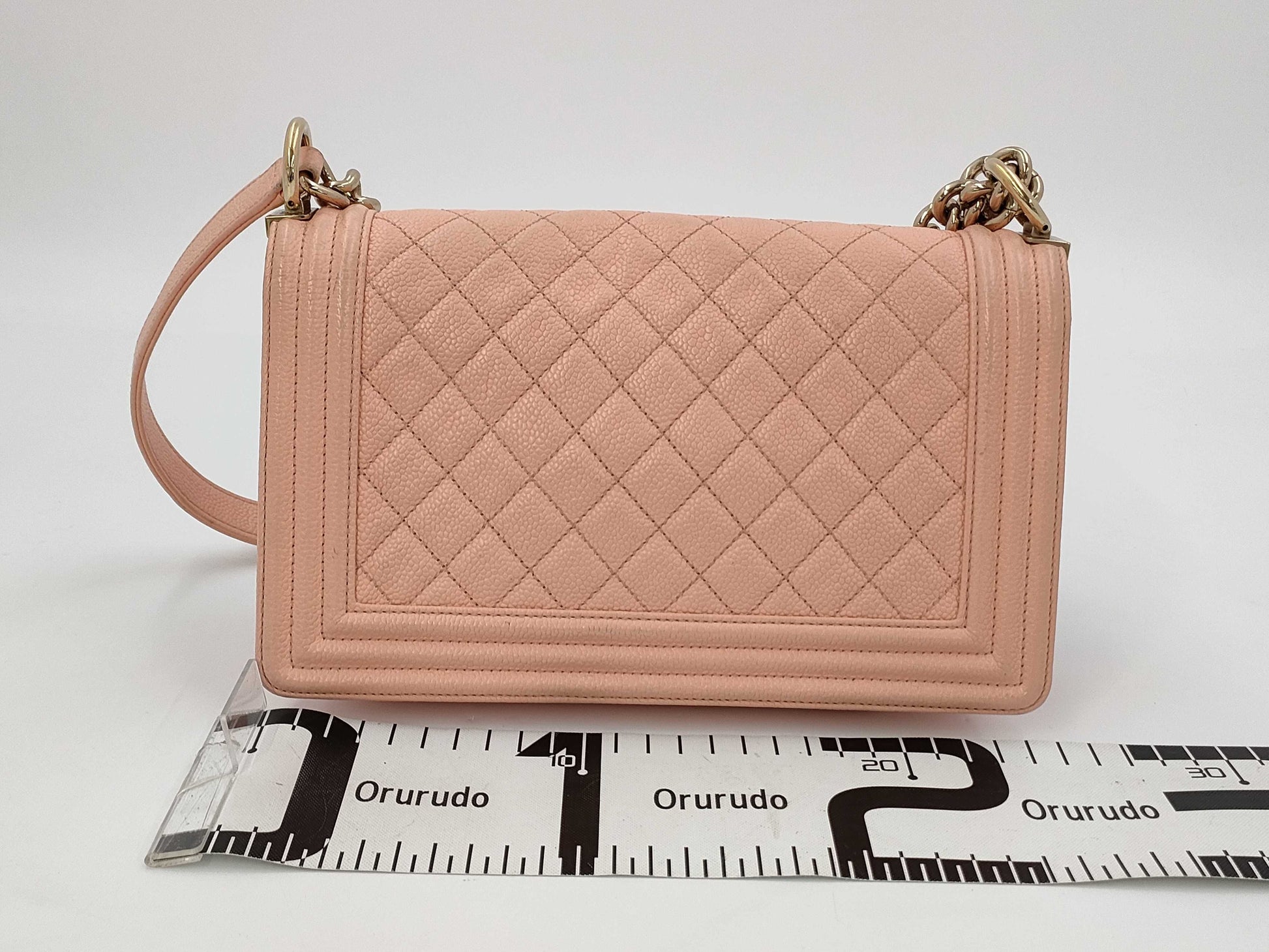 CHANEL Boy Chanel Caviar Skin Shoulder Bag, No. 29, Gala