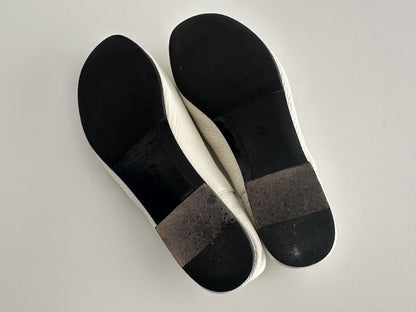 THE ROW Slip-on Shoes, White, Size 36, Other Shoes