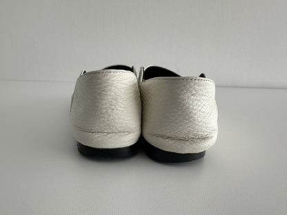 THE ROW Slip-on Shoes, White, Size 36, Other Shoes