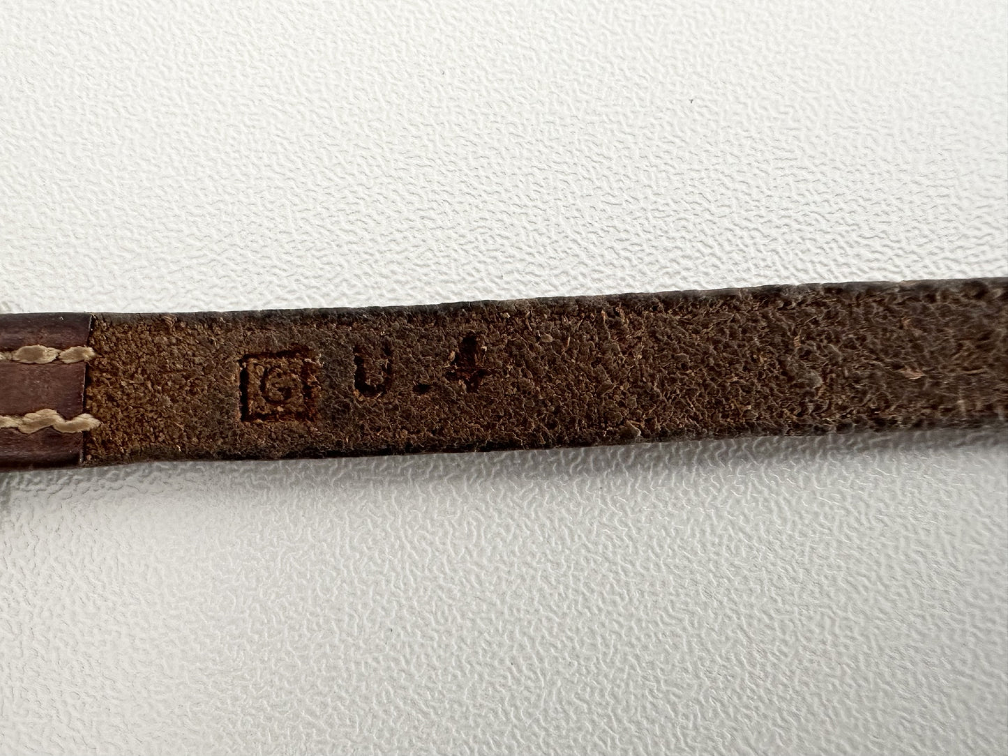 HERMES Api Leather Bracelet Bracelet/Bangle