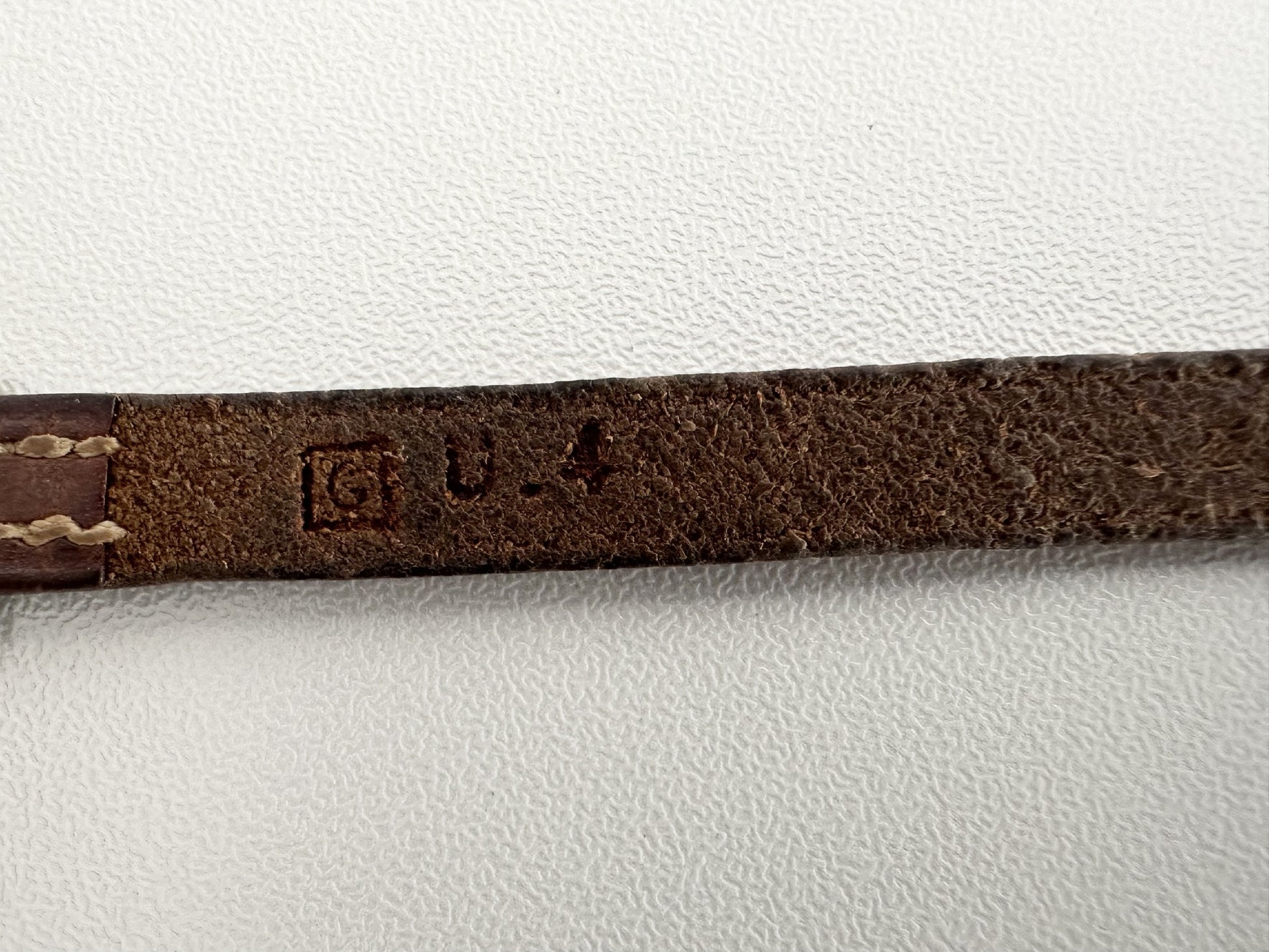 HERMES Api Leather Bracelet Bracelet/Bangle
