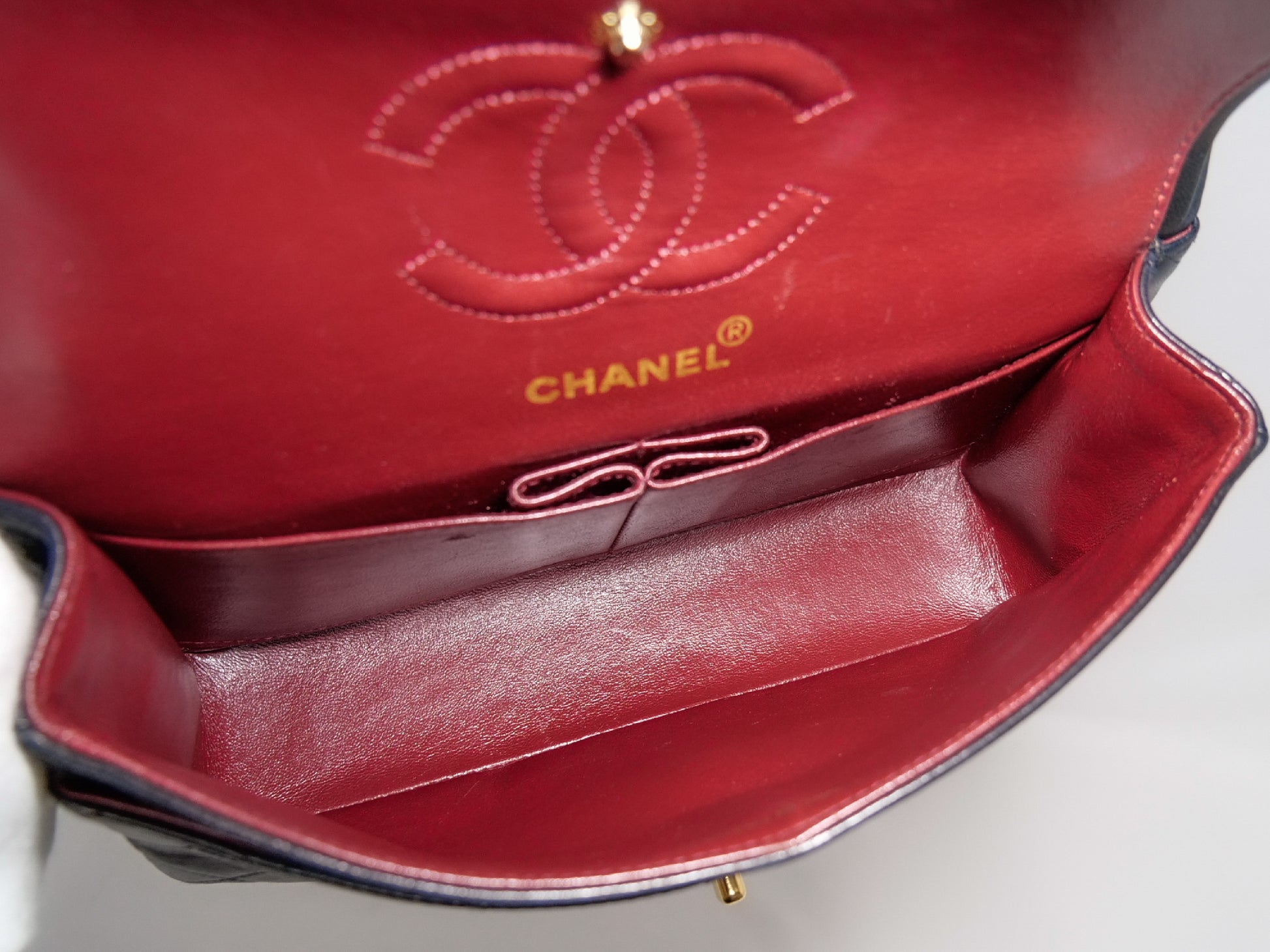 CHANEL Matelasse 23 Double Flap Serial Seal Shoulder Bag
