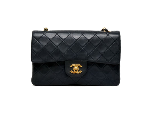 CHANEL Matelasse 23 Double Flap Serial Seal Shoulder Bag