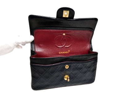 CHANEL Matelasse 23 Double Flap Serial Seal Shoulder Bag