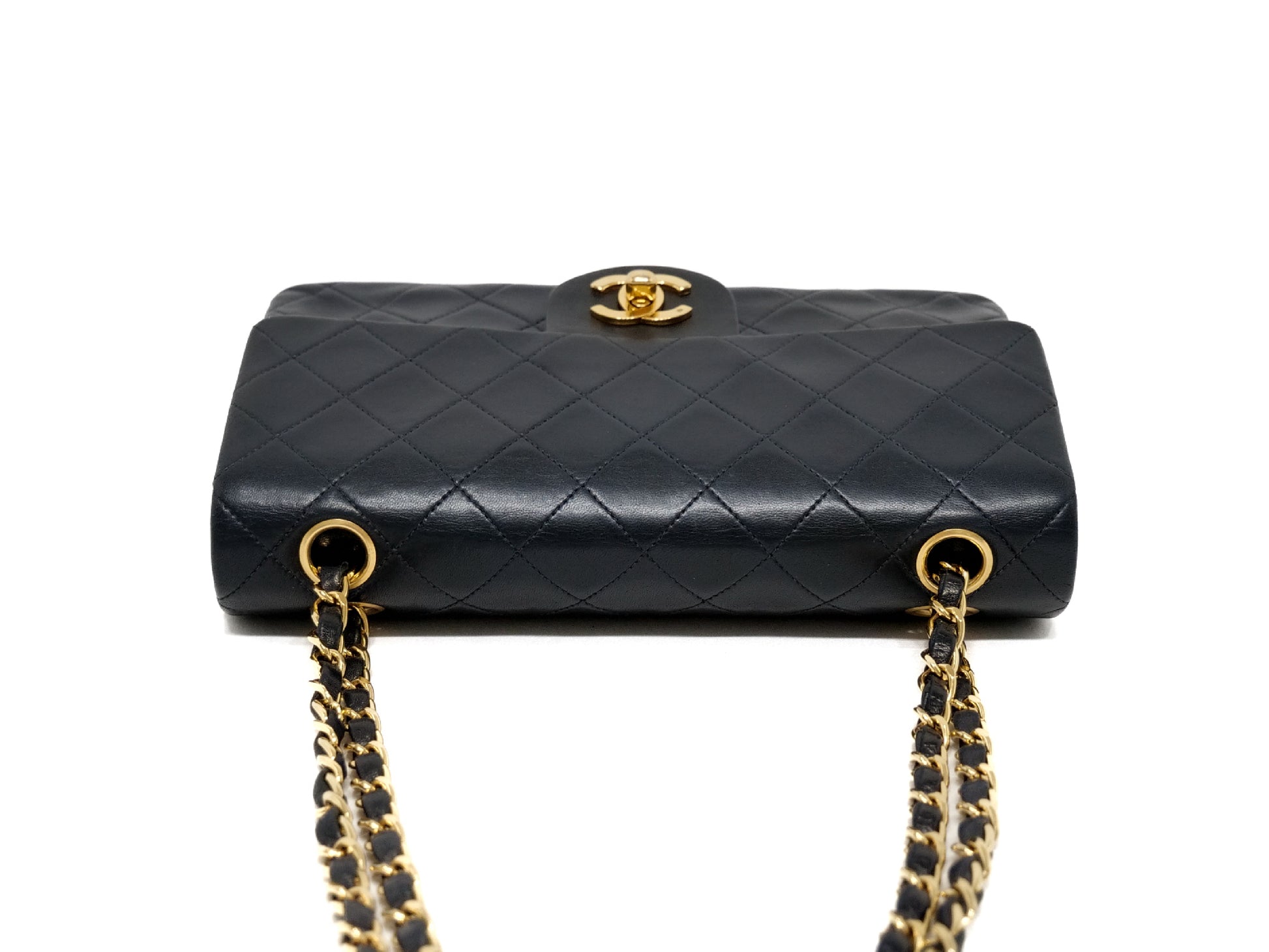 CHANEL Matelasse 23 Double Flap Serial Seal Shoulder Bag