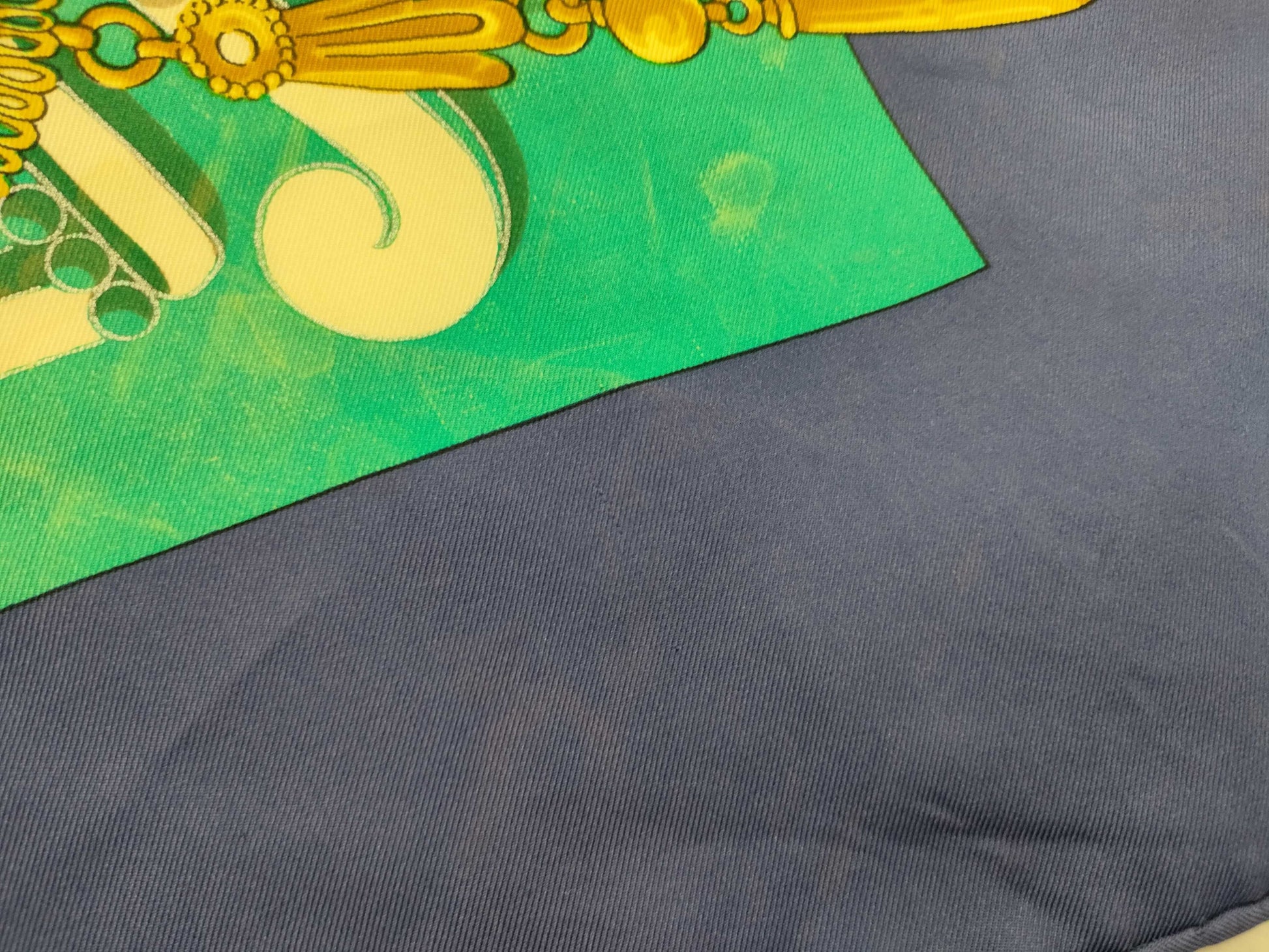 HERMES Carré HERMES Carré 90 Mexican Buddha Carnival Scarf