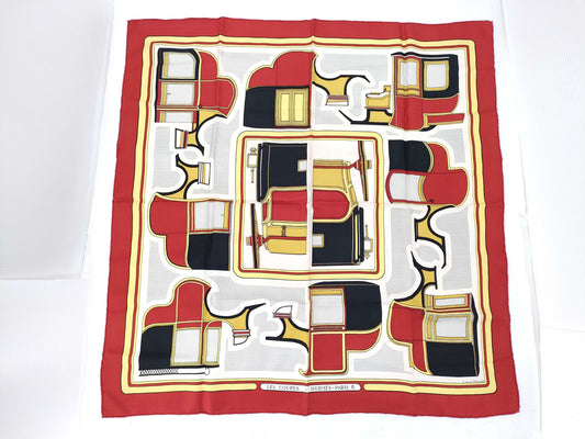 HERMES Carre HERMES Hermes Carre 90 LES COUPES Coupe Scarf