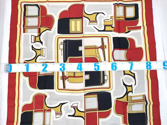 HERMES Carre HERMES Hermes Carre 90 LES COUPES Coupe Scarf