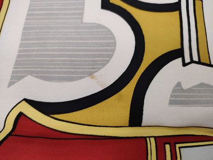 HERMES Carre HERMES Hermes Carre 90 LES COUPES Coupe Scarf