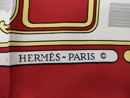 HERMES Carre HERMES Hermes Carre 90 LES COUPES Coupe Scarf