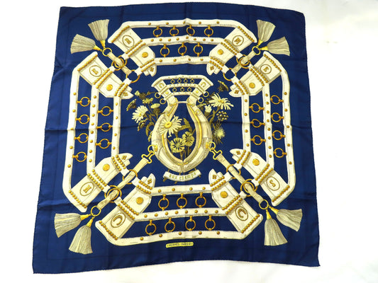 HERMES Carre HERMES Hermes Carre 90 Field Scarf