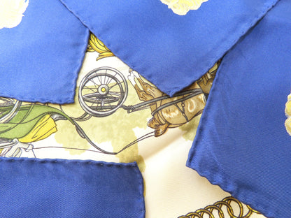 HERMES HERMES Carré 90 Walk to Longchamp Scarf