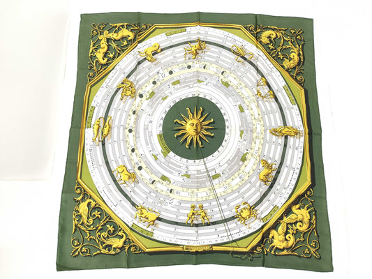 HERMES Carré HERMES Hermes Carré 90 Astrology Scarf