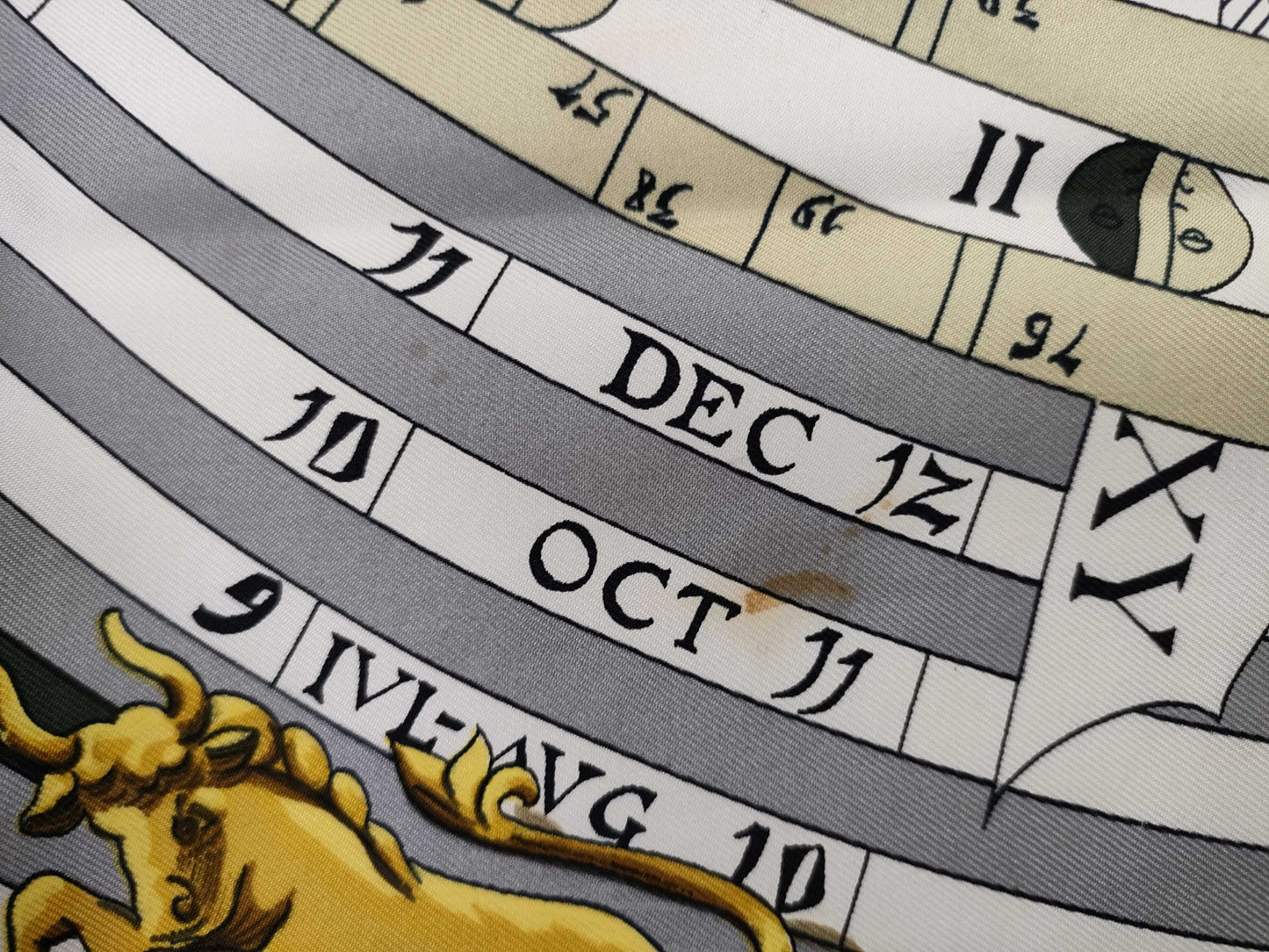 HERMES Carré HERMES Hermes Carré 90 Astrology Scarf