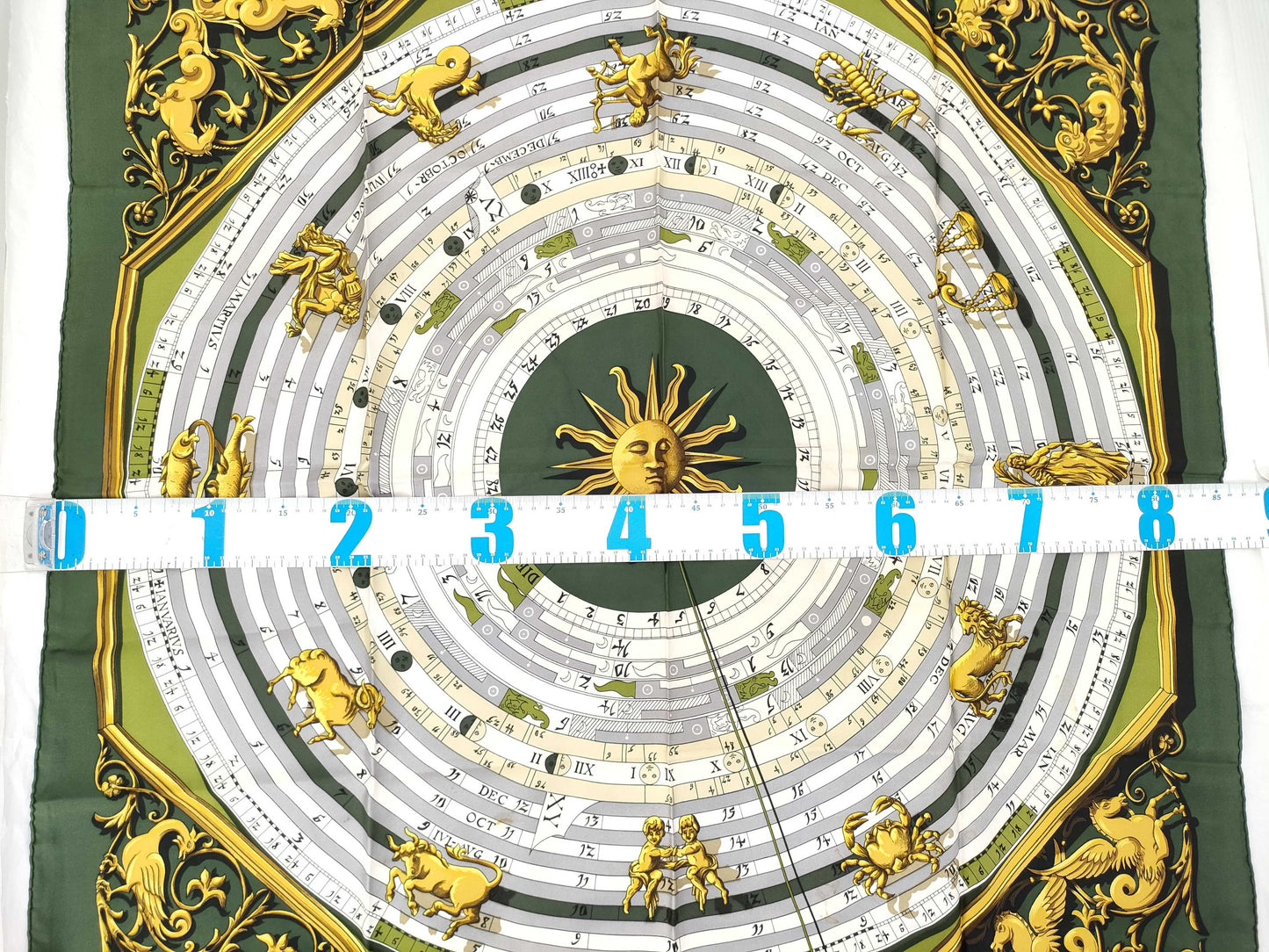 HERMES Carré HERMES Hermes Carré 90 Astrology Scarf