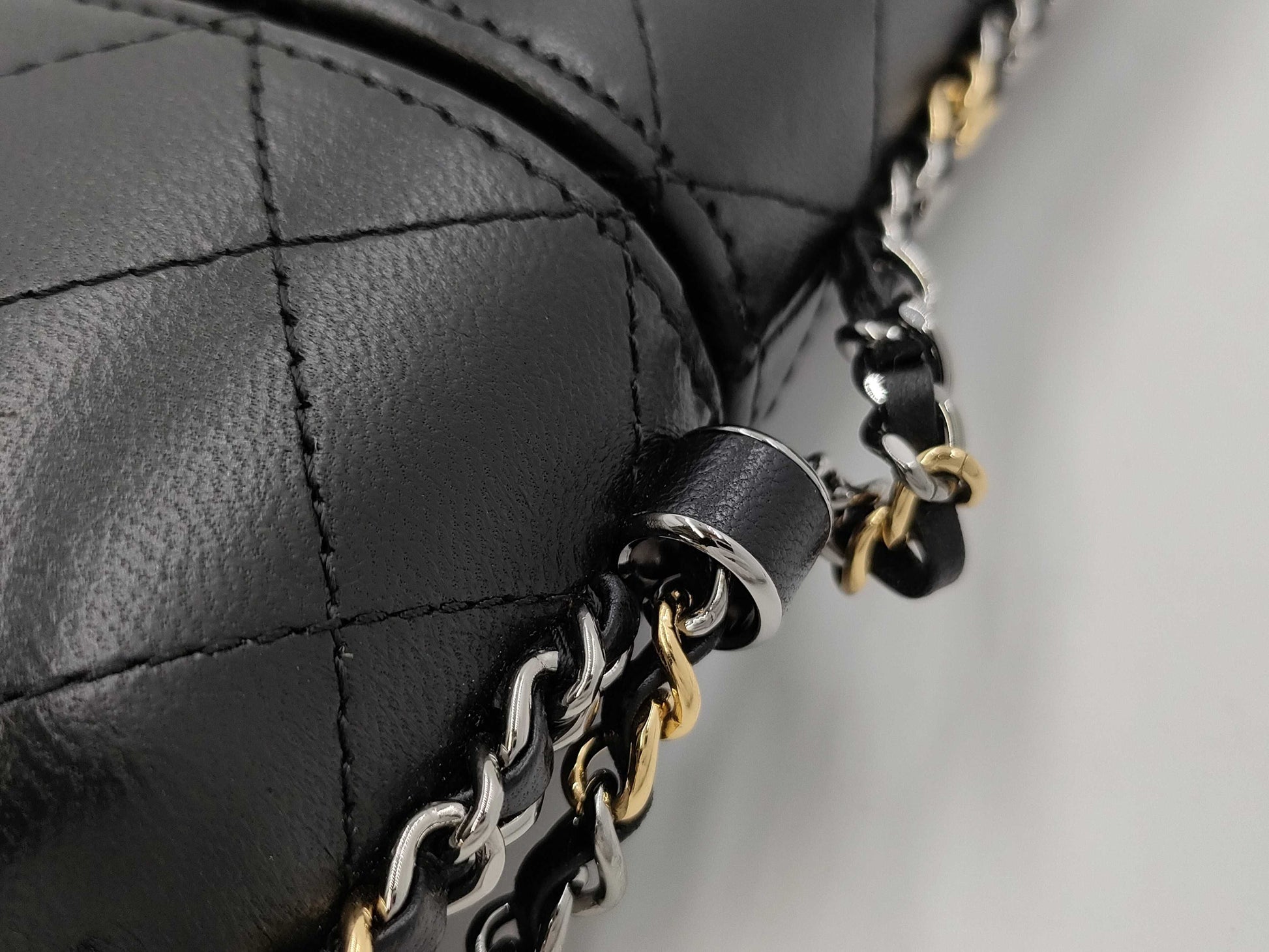 CHANEL Phone Case S/G Hardware Shoulder Bag