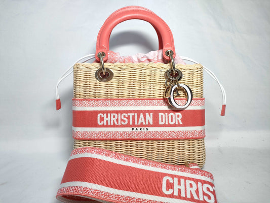 Dior Lady Dior Lady Dior Bag Small Handbag