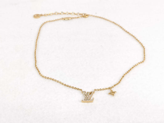 LOUIS VUITTON TE 0273 Louis Vuitton Collier LV Necklace M00596 Necklace