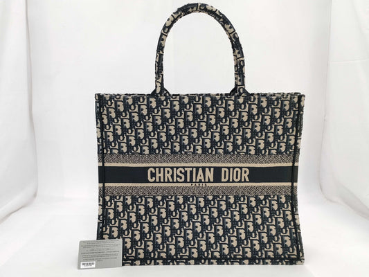 Dior Dior Book Tote Large Trotter Tote Bag Canvas Bag