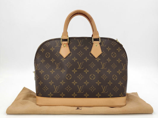 LOUIS VUITTON Louis Vuitton Monogram Alma Monogram Handbag