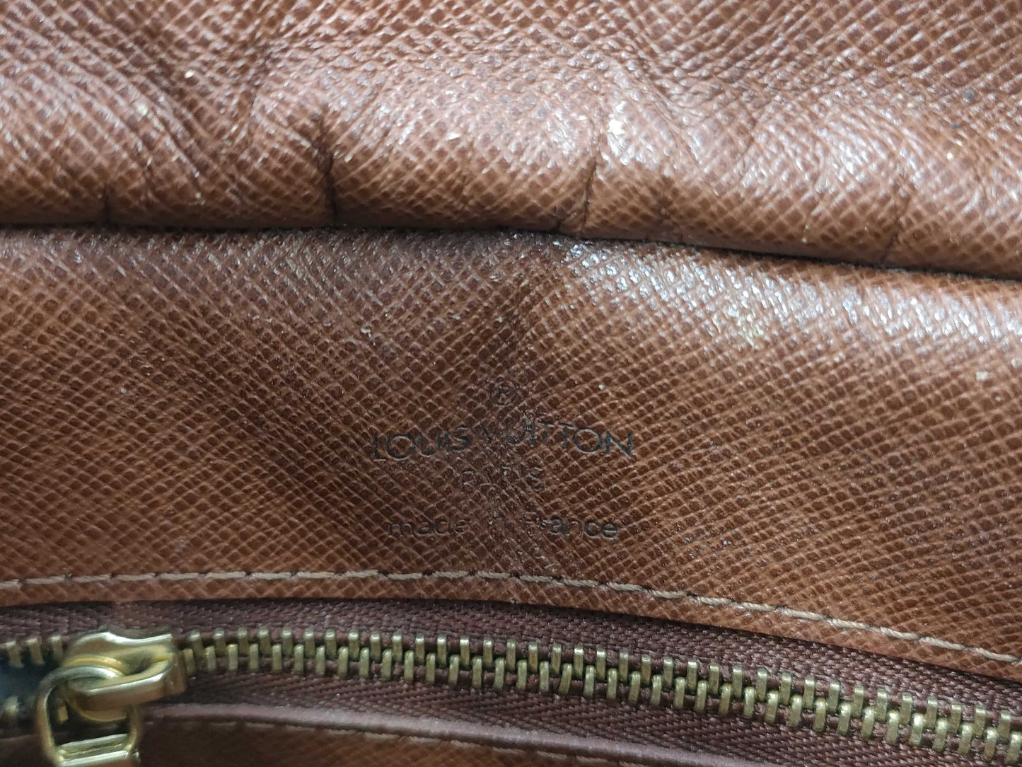 LOUIS VUITTON Monogram Boulogne 30 Shoulder Bag