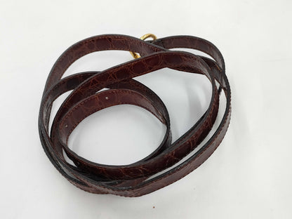 Salvatore Ferragamo Vara Ribbon Crocodile Handbag