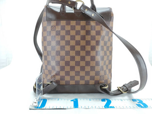 LOUIS VUITTON RFID verification failed TH0957 Damier Louis Vuitton Damier Soho Backpack