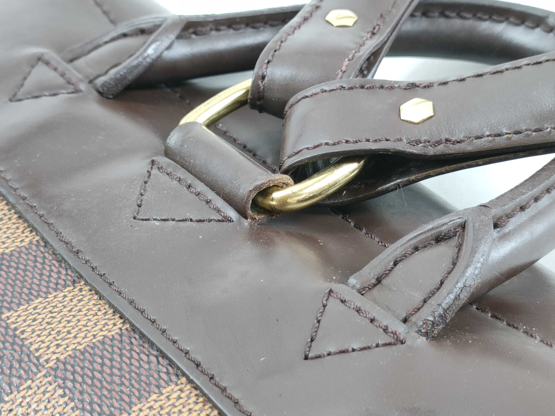 LOUIS VUITTON RFID verification failed TH0957 Damier Louis Vuitton Damier Soho Backpack