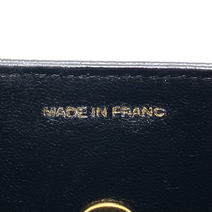 CHANEL CHANEL Turnlock Coco Mark Caviar Skin One Shoulder Bag