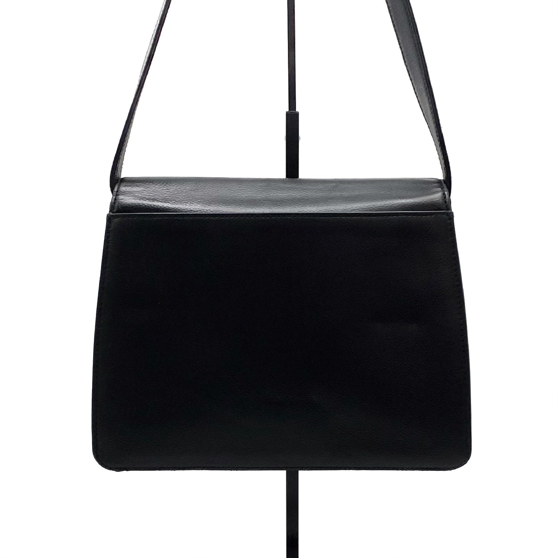 CHANEL CHANEL Turnlock Coco Mark Caviar Skin One Shoulder Bag