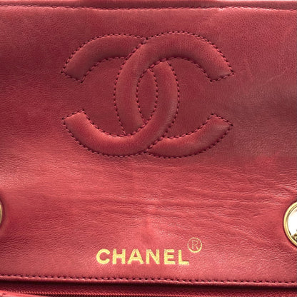 CHANEL CHANEL Mini Matelasse Turnlock Coco Mark Lambskin Chain Shoulder Bag
