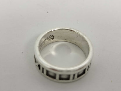 Tiffany & Co. Atlas Tiffany Ring Atlas Silver 925 Ring