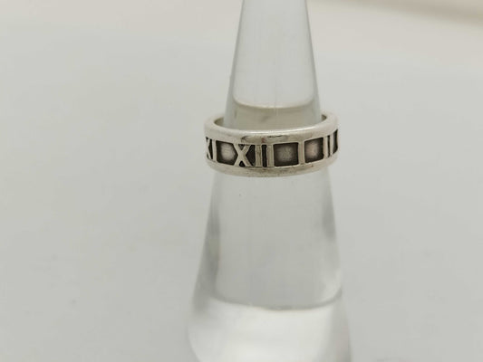 Tiffany & Co. Atlas Tiffany Ring Atlas Silver 925 Ring