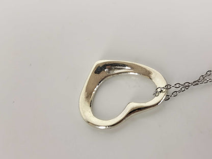 Tiffany & Co. Open Heart Tiffany Necklace Open Heart Silver 925 Necklace