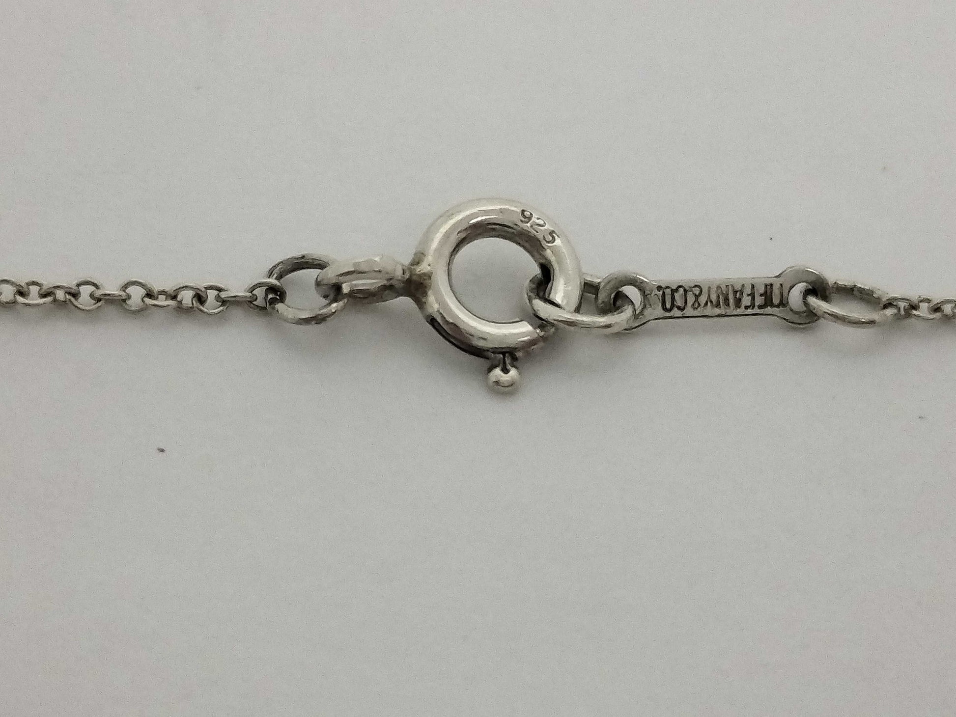 Tiffany & Co. Tiffany Necklace Double Loop Silver 925 Necklace