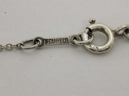 Tiffany & Co. Tiffany Necklace Double Loop Silver 925 Necklace