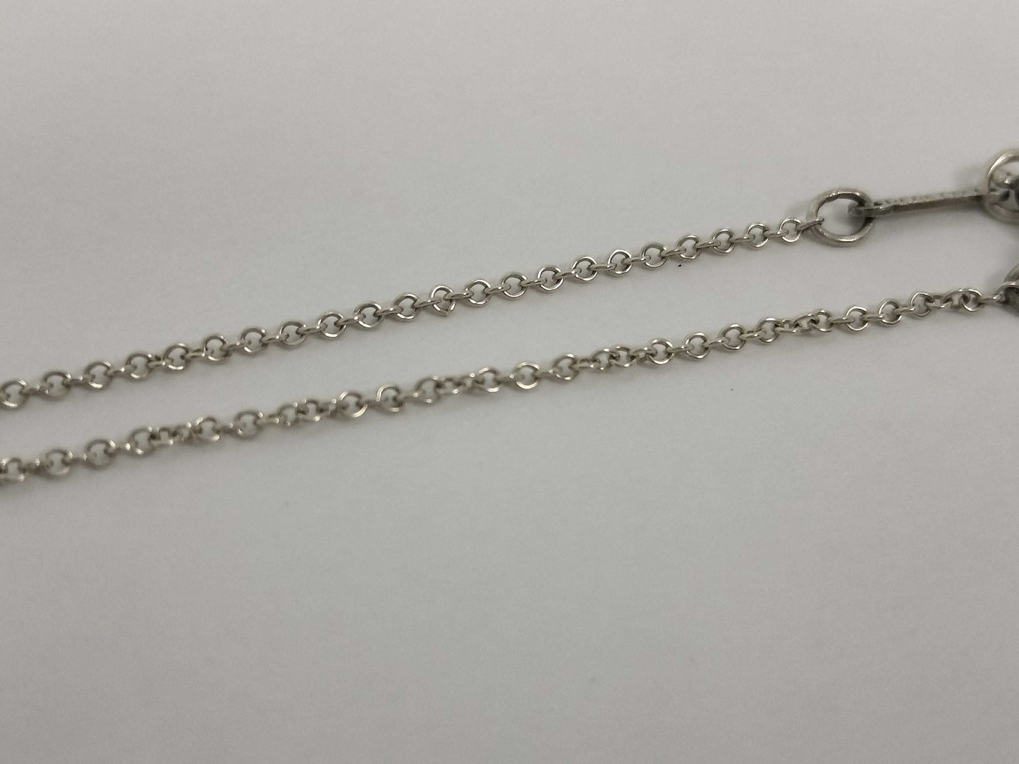 Tiffany & Co. Tiffany Necklace Double Loop Silver 925 Necklace
