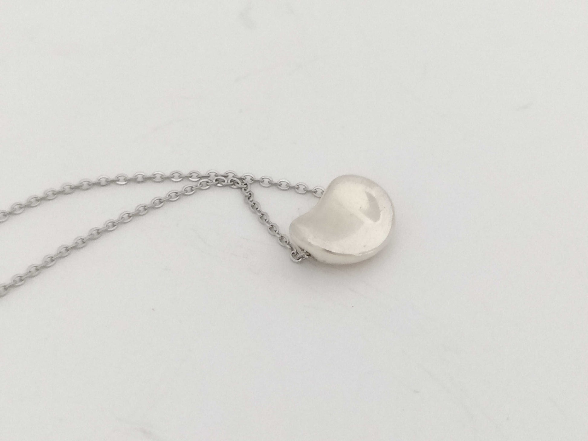 Tiffany & Co. Bean Tiffany Necklace Bean Beans Peretti 925 Necklace