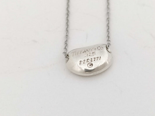 Tiffany & Co. Bean Tiffany Necklace Bean Beans Peretti 925 Necklace
