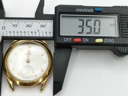OMEGA Small Second 265 Manual Winding Unmoving 18K Gold Men's Watch