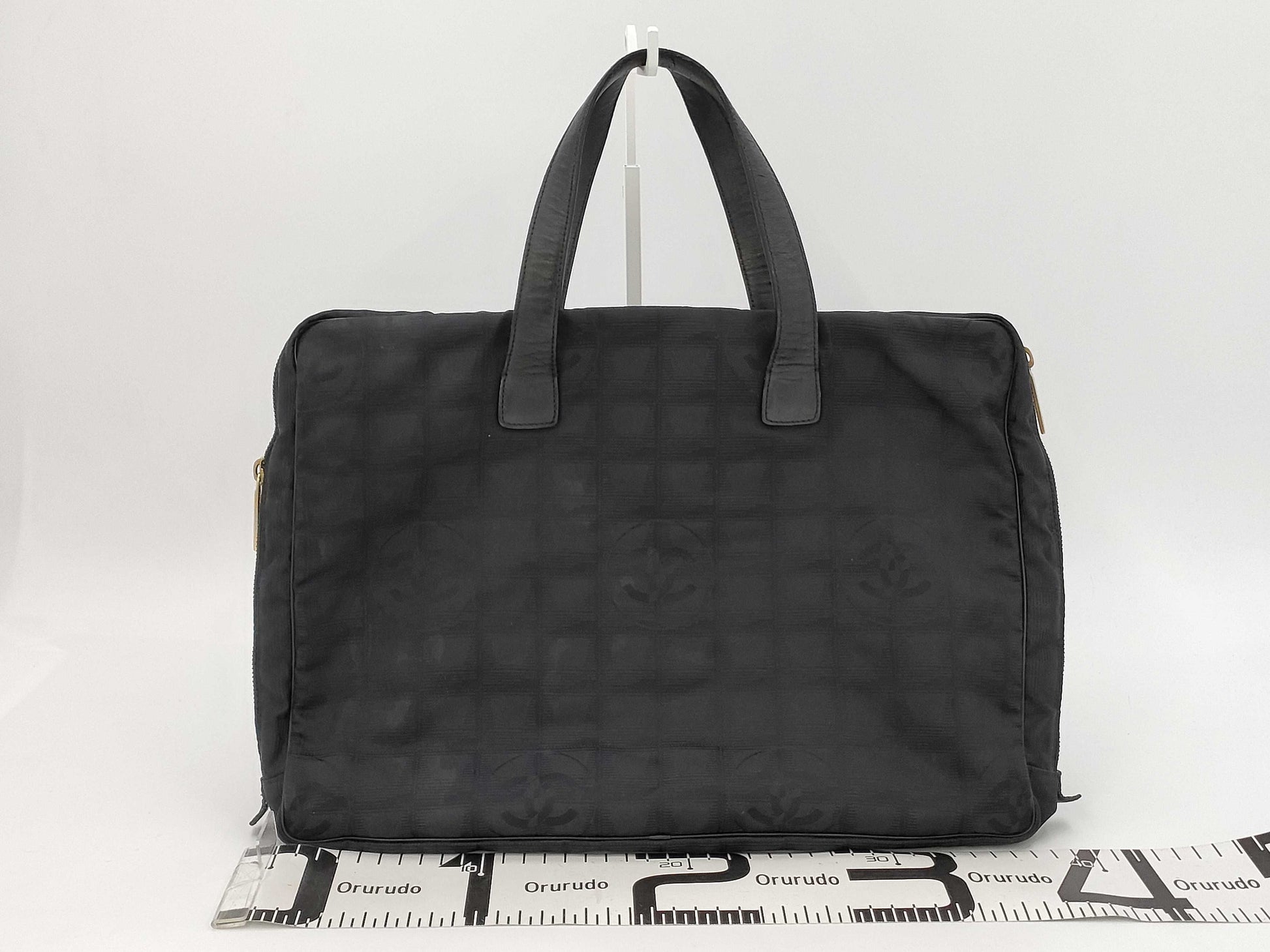 CHANEL New Travel Line Nylon Handbag